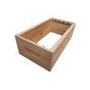 Haussette Dadant 5 Cadres Pin Maritime Mi-Bois