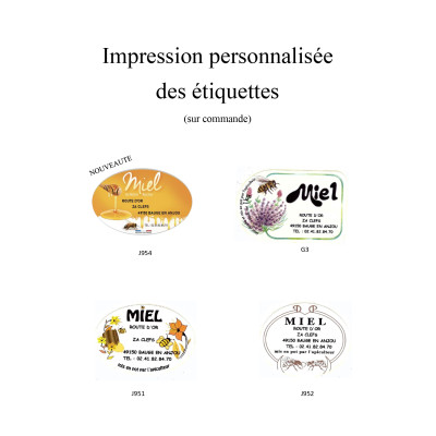 Impression Personnalisée Étiquettes