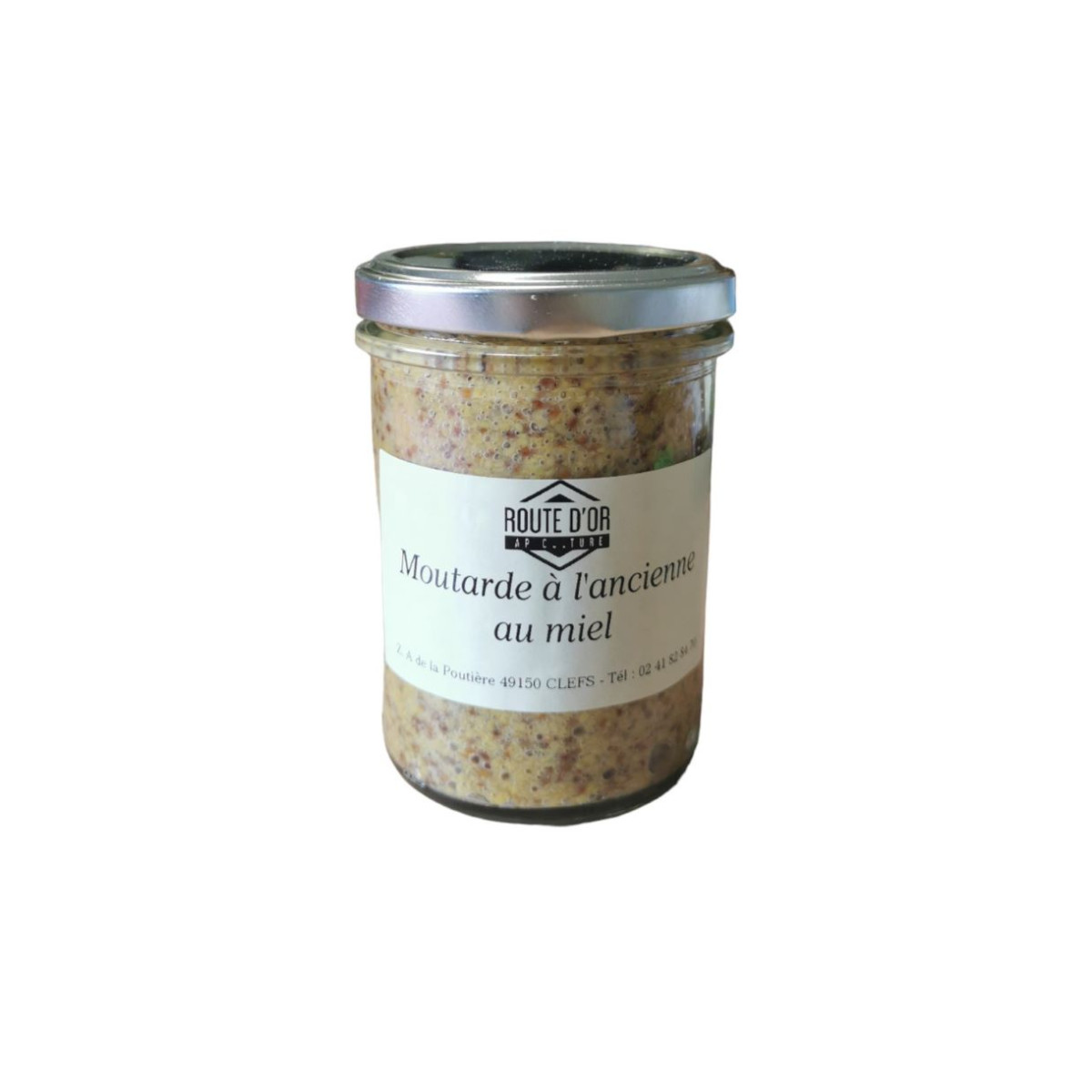 Moutarde Ancienne au Miel 200g