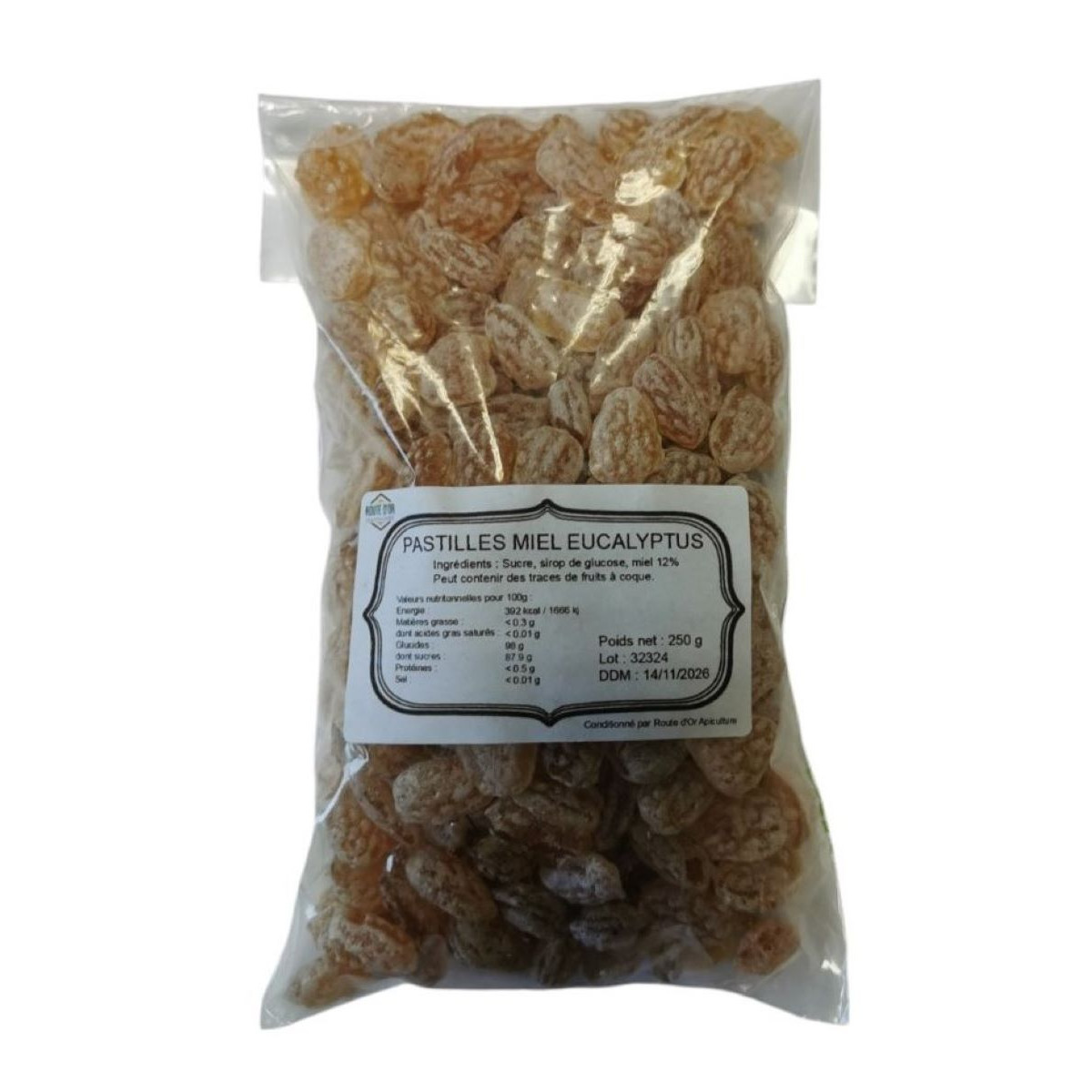 Pastilles Miel Eucalyptus 250g Fabrication Française