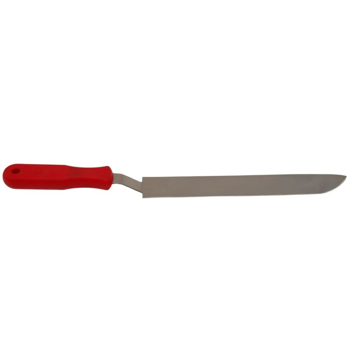 Couteau Inox Bout Courbé 27 cm Manche Plastique