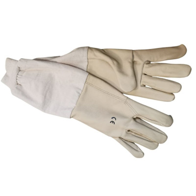 Gants Cuir Jaune Apiculture