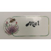 Pack Impression Personnalisée Étiquettes Fleurs et Abeilles Miel - 100 unités
