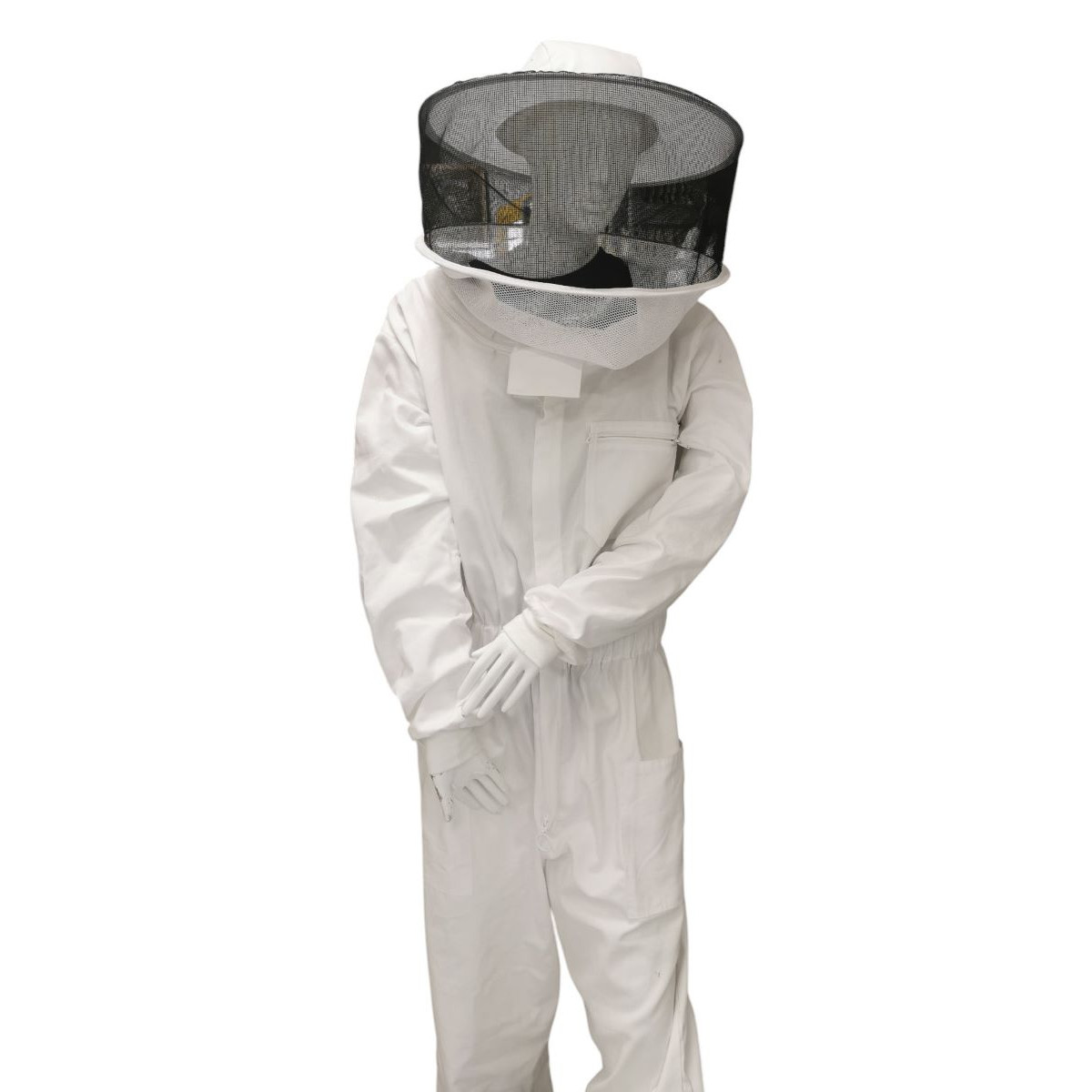 Combinaison Apicole Allemande avec Chapeau Séparable Coton