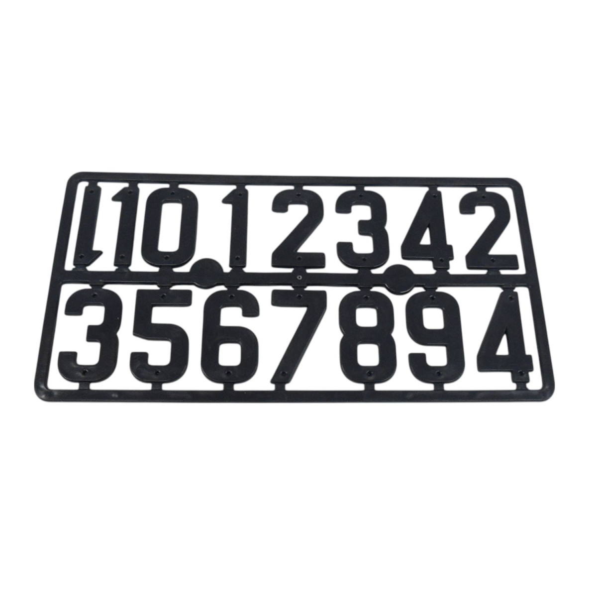 Plaque Chiffres Numérotation Ruches 15 Pièces