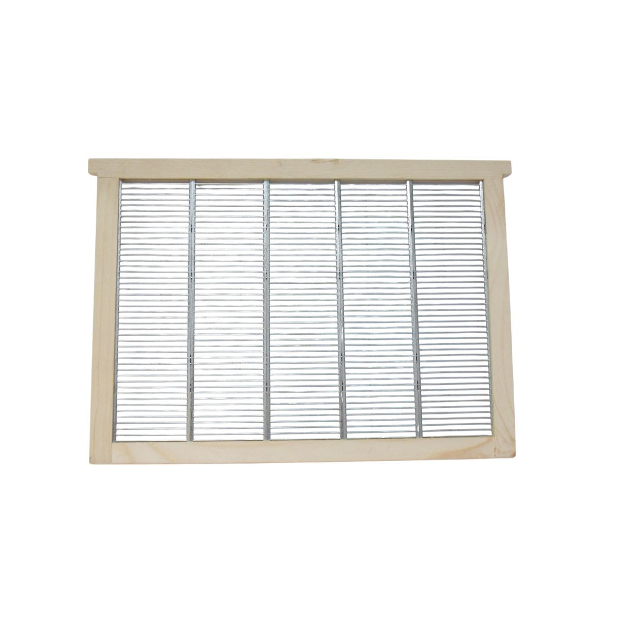 Partition Grille à Reine Dadant Métal Encadrement Bois