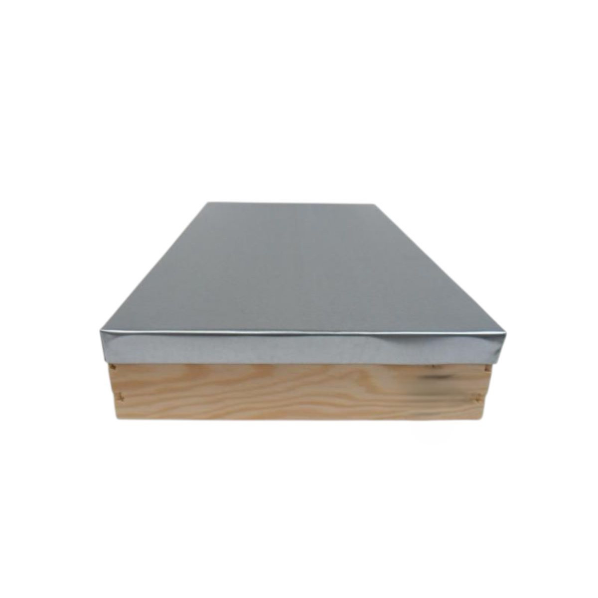 Toit Plat Bois Tôlé 6 Cadres pour Corps 28x50 cm