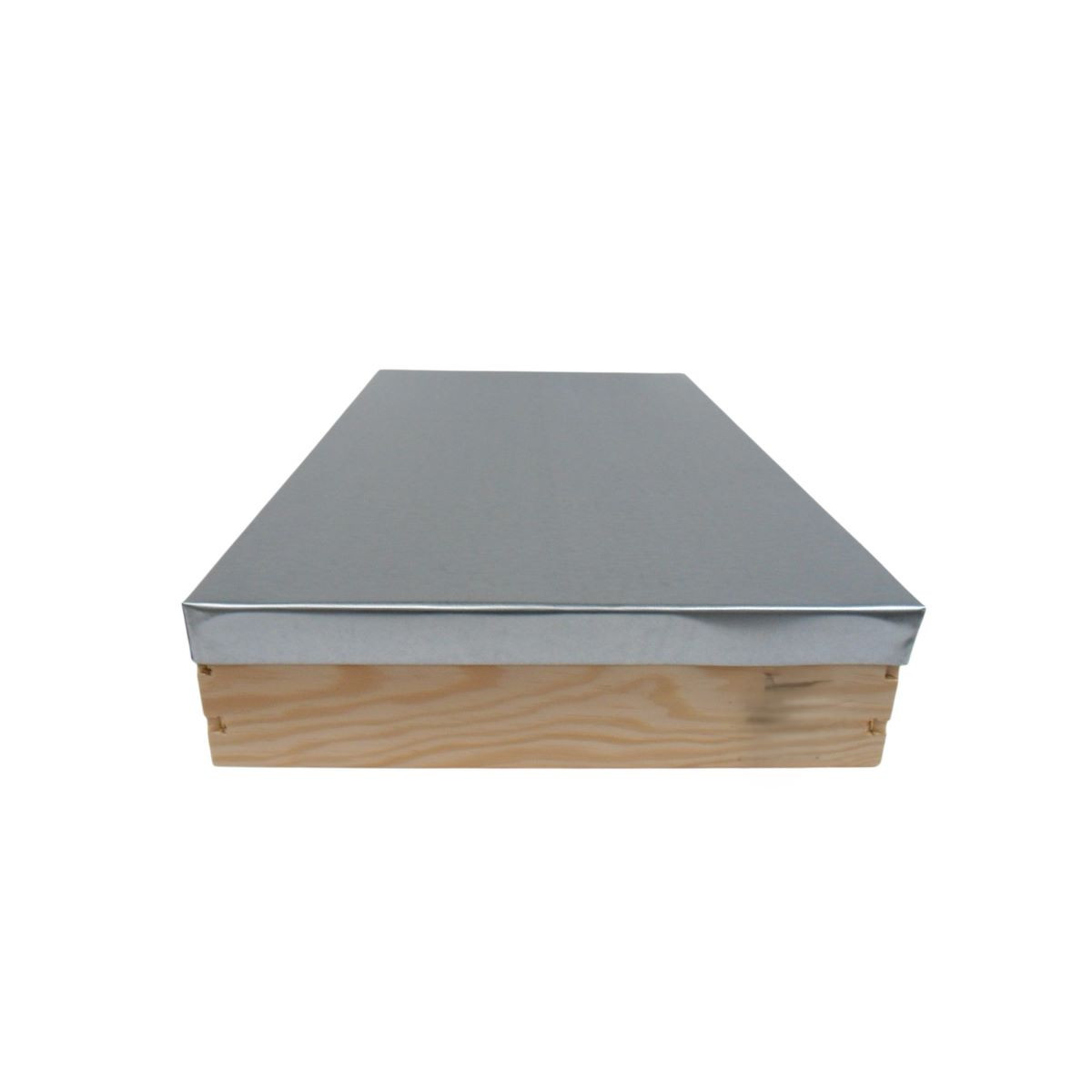 Toit Plat Bois Tôlé Ruchette 22x50 cm Pin