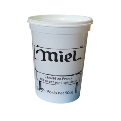 Lot de 25 Pots Opaques Miel...