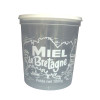 Lot de 25 Pots Miel Bretagne 1 kg Plastique NICOT