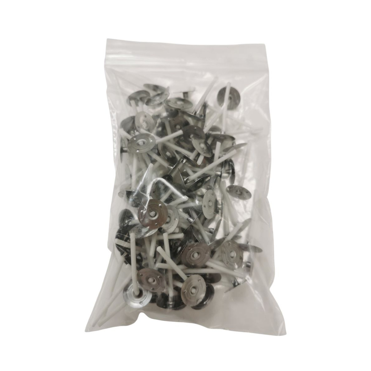 Mèches Cirées Pour Coupelles Aluminium - Lot De 100