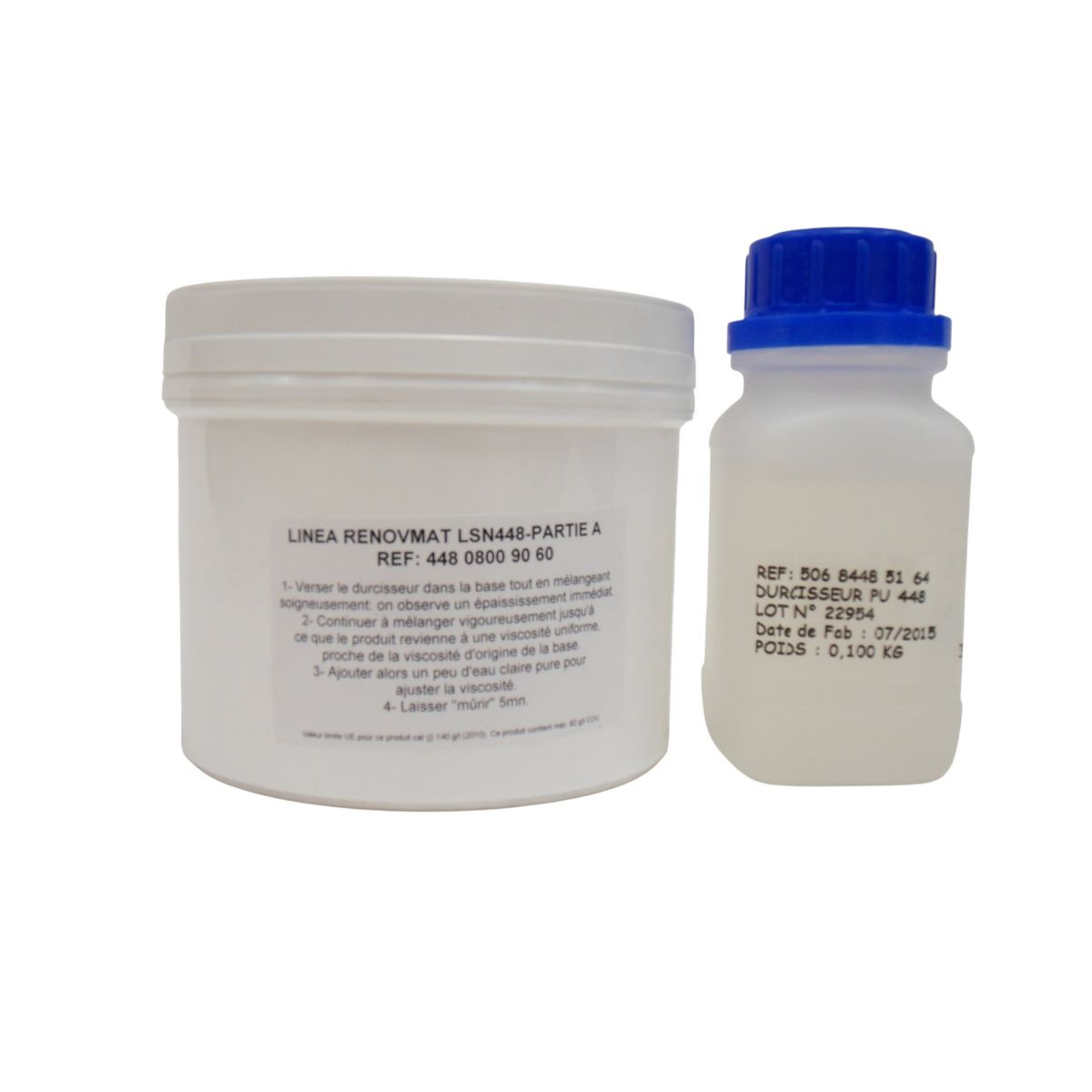 Peinture Alimentaire Linea Renovmat 448 Kit Base + Durcisseur 0.5L