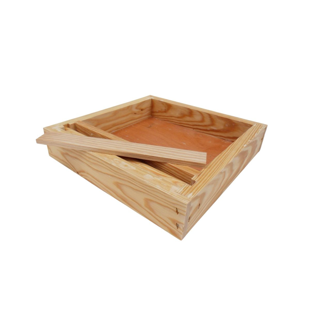 Nourrisseur Bois Couvre-Cadres Ruche Warré 35x35 cm