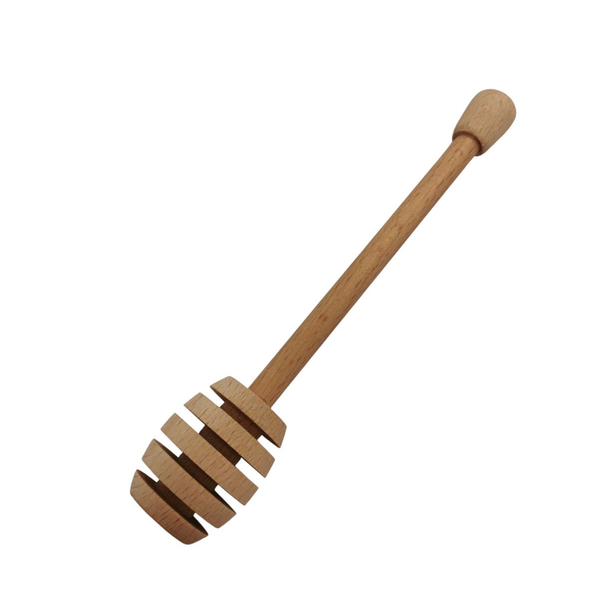 Cuiller à Miel en Bois de Hêtre 15 cm