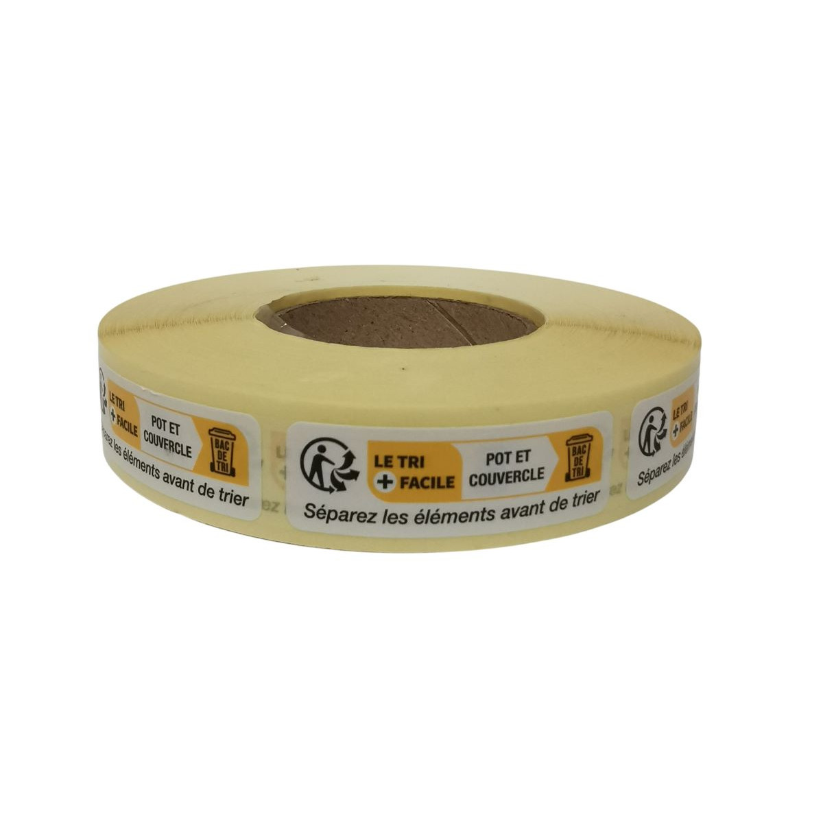 Étiquettes Info-Tri Pot Plastique x 1000