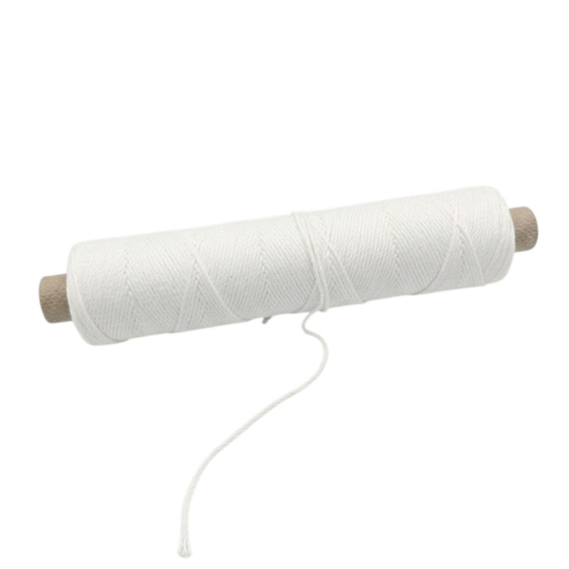 Mèche à Bougies 100% Coton Bobine 150 gr