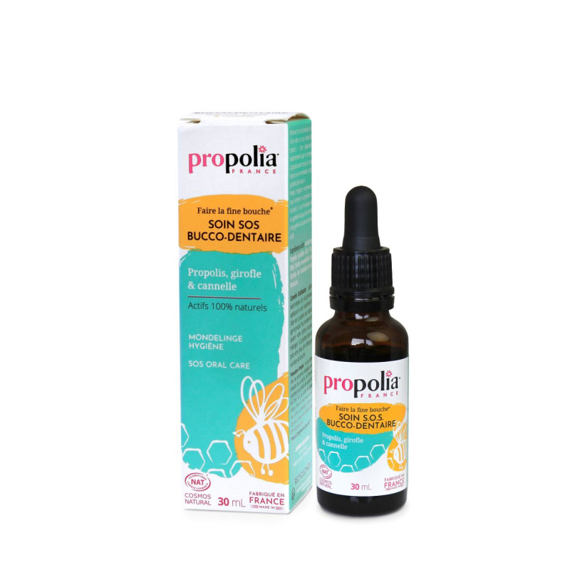 Soin SOS Bucco-Dentaire Propolis Miel Girofle Cannelle