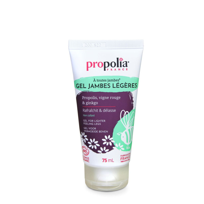 Gel Jambes Légères Bio Propolis Ginkgo Vigne Rouge 75ml