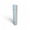 Lot 25 Pots Blanc 1 kg Plastique NICOT