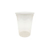 Lot 25 Pots Transparent 500g Plastique NICOT