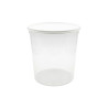 Lot 25 Pots Transparent 1 Kg Plastique NICOT