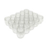 Lot de 20 Pots Verre 250g Ouverture TO63