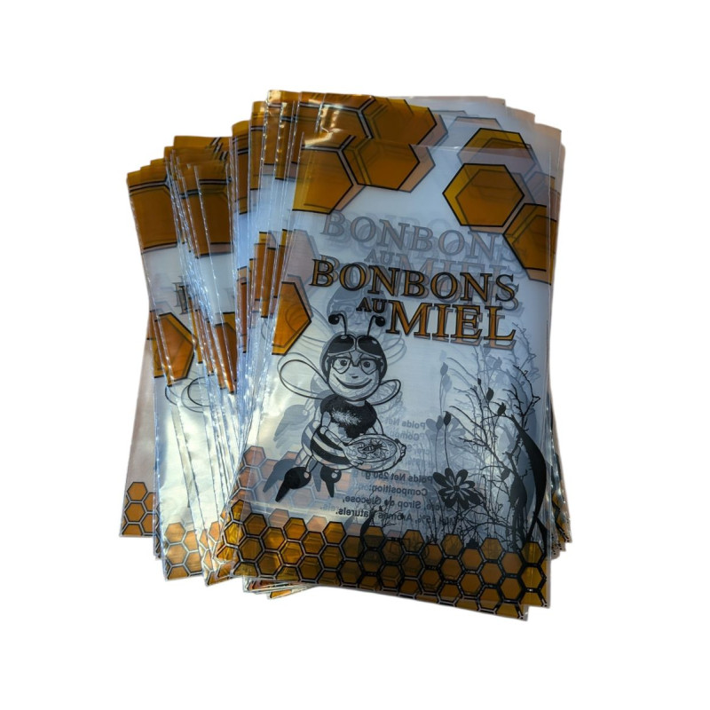Sachet Abeille à Lunettes 250g - Lot de 100