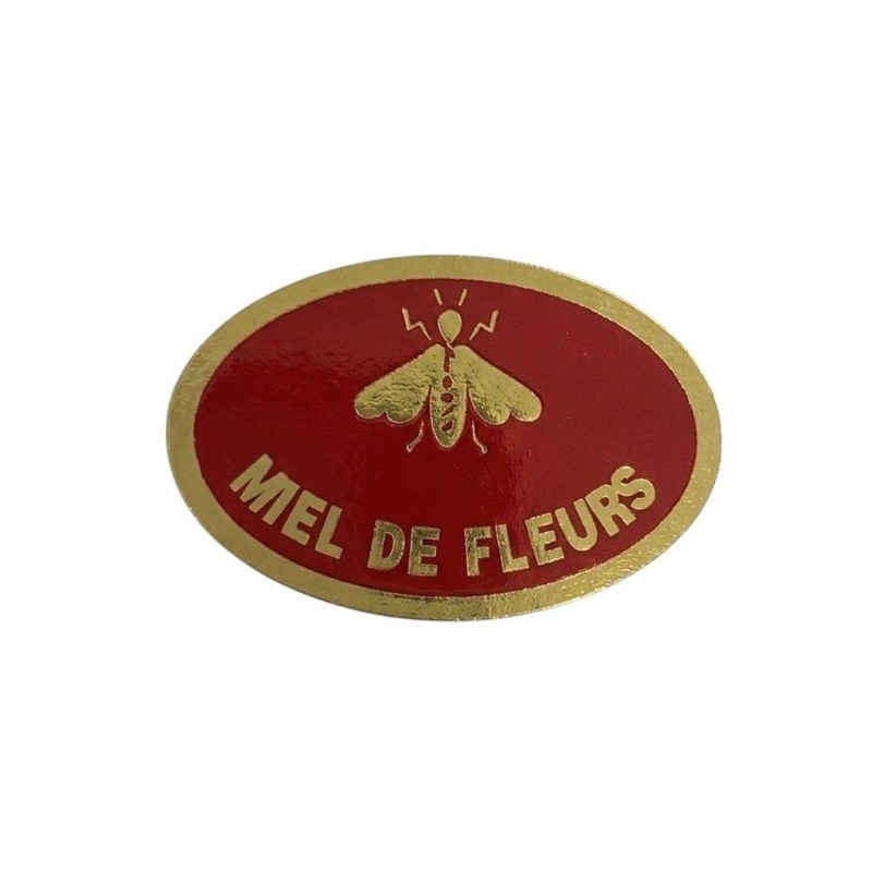 Étiquettes Ovales 30x20mm - Lot de 100 Unités