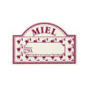 Étiquettes Anglaises pour Pots de Miel FIN DE SERIES- Lot de 100