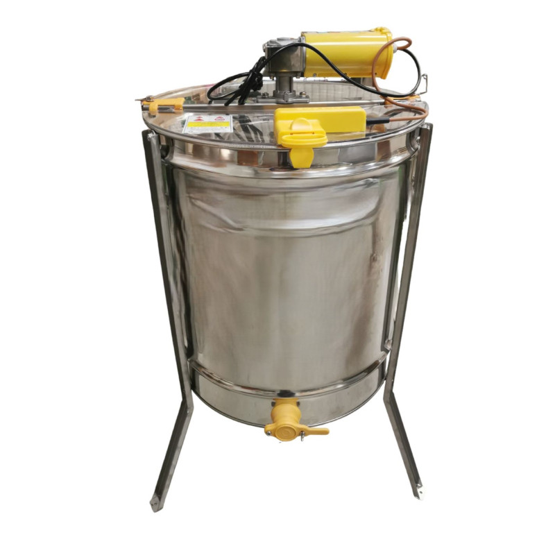 Extracteur 9 1/2 Cadres Dadant Électrique Inox QUARTI