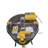 Extracteur 9 1/2 Cadres Dadant Électrique Inox QUARTI