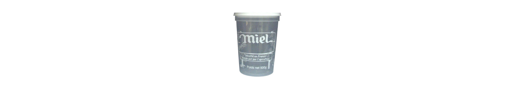 Pots impression blanche
