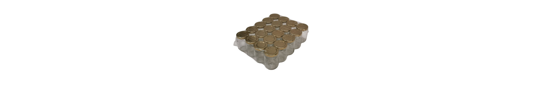 Pots de verre standard