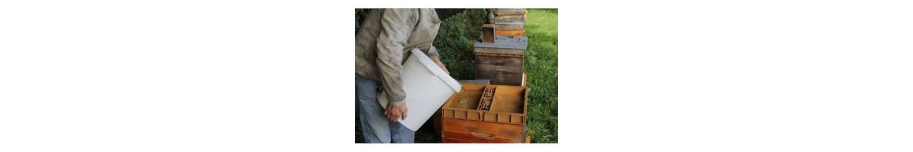 Candi abeille, sirop et nourrissement pour ruches